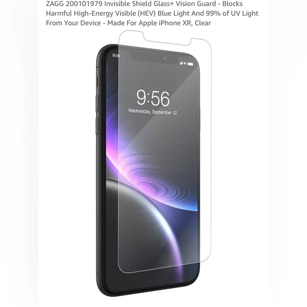 ZAGG Invisible Shield Vision Guard for iPhone XR BRAND NEW